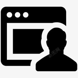 前端设计软件网络用户最终用户前端用户图标高清图片