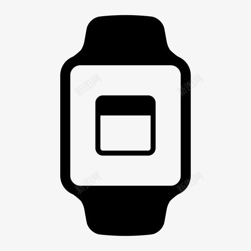 日历提醒applewatch约会提醒图标svg_新图网 https://ixintu.com applewatch 日历提醒 智能手表 约会提醒 通知