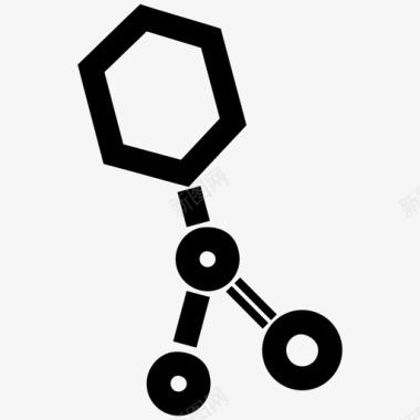 分子原子化学图标图标