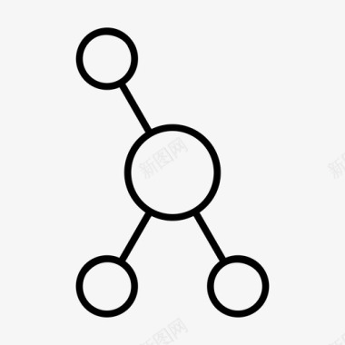 分子原子键电子图标图标
