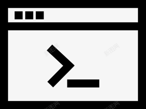 控制台编码linux图标图标
