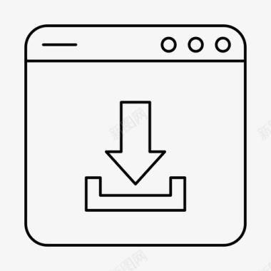 应用程序文件图标图标