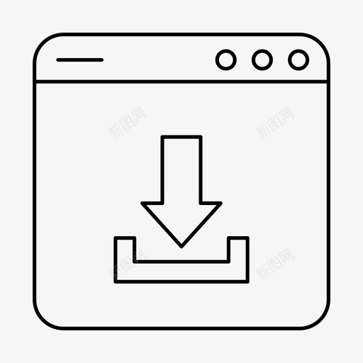 应用程序文件图标svg_新图网 https://ixintu.com 下载 应用程序 文件下载 用户界面