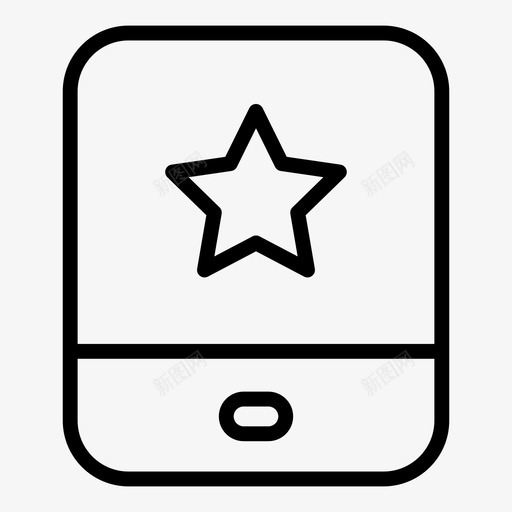 最爱的平板电脑ipadlike图标svg_新图网 https://ixintu.com ipad like star 最爱的平板电脑 电脑技术概要