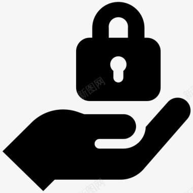 安全性业务安全性安全锁图标图标