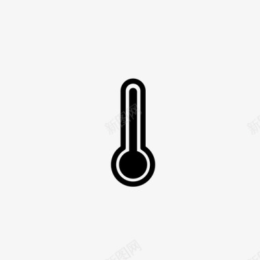温度热量天气图标图标