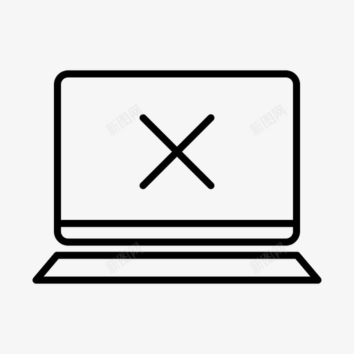 笔记本电脑取消删除设备图标svg_新图网 https://ixintu.com x 删除 屏幕 笔记本电脑取消 设备