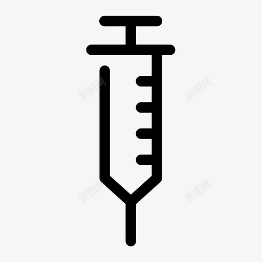 注射器一次性注射器药品图标svg_新图网 https://ixintu.com 一次性注射器 注射器 注射器针头 皮下注射器 药品 针头