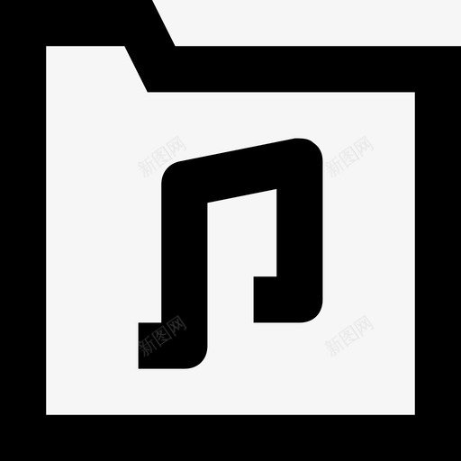 音乐文件夹音乐相册歌曲图标svg_新图网 https://ixintu.com 一套线要素图标 歌曲 音乐文件夹 音乐相册 音轨