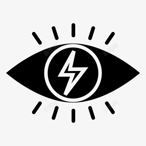 眼睛分析发现图标svg_新图网 https://ixintu.com 优化 光 分析 发现 眼睛 网页开发卷3