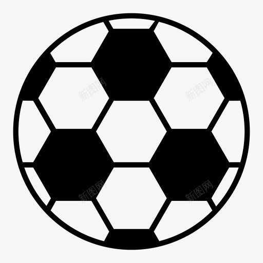 足球运动图标svg_新图网 https://ixintu.com 足球 运动