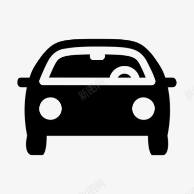 轿车汽车精品车图标图标