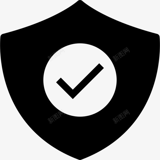 安全检查预防图标svg_新图网 https://ixintu.com 安全 屏蔽 检查 网页设计开发字形 预防