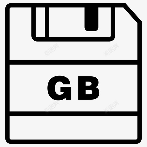 保存gb文件保存图标svg_新图网 https://ixintu.com gb扩展名 保存gb 保存图标 文件