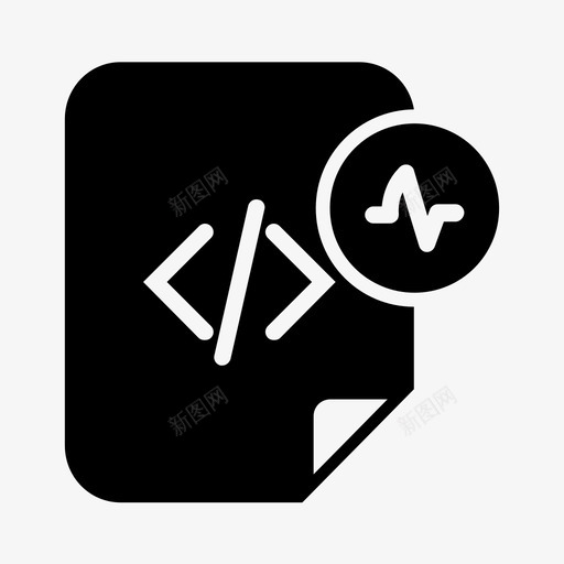 代码活动文件图形图标svg_新图网 https://ixintu.com html 代码文件 代码活动 图形 文件