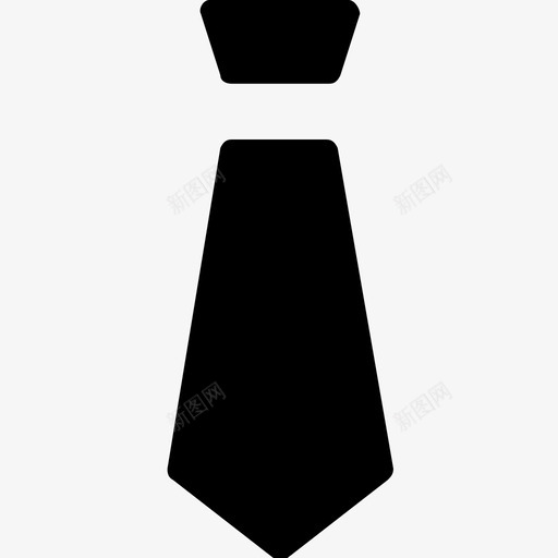 领带服装时尚图标svg_新图网 https://ixintu.com 制服领带 时尚 服装 网页和用户界面图标 领带