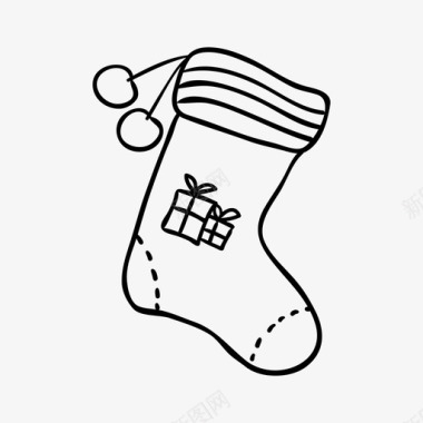采购产品圣诞长袜圣诞长袜礼物图标图标