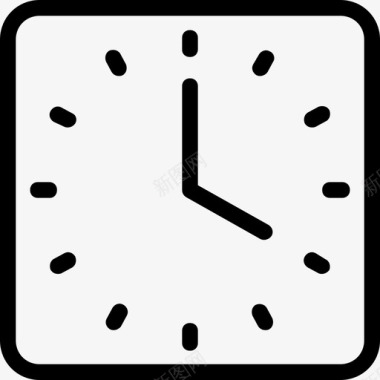 时钟时间计时器图标图标