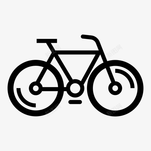 自行车城市自行车运动图标svg_新图网 https://ixintu.com 城市自行车 自行车 运动