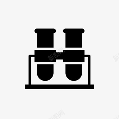 烧杯化学药物图标图标