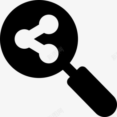 搜索节点营销搜索引擎优化图标图标