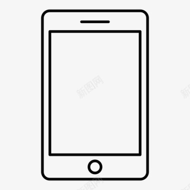 智能手机iphone技术图标图标
