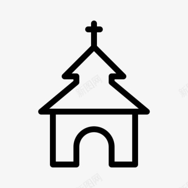 教堂这是德国图标图标
