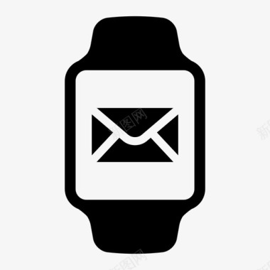 邮件苹果手表电子邮件图标图标