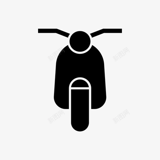摩托车自行车滑板车图标svg_新图网 https://ixintu.com 两轮车 交通工具 摩托车 滑板车 自行车