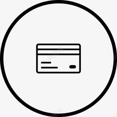 信用卡支付uiux图标收集图标