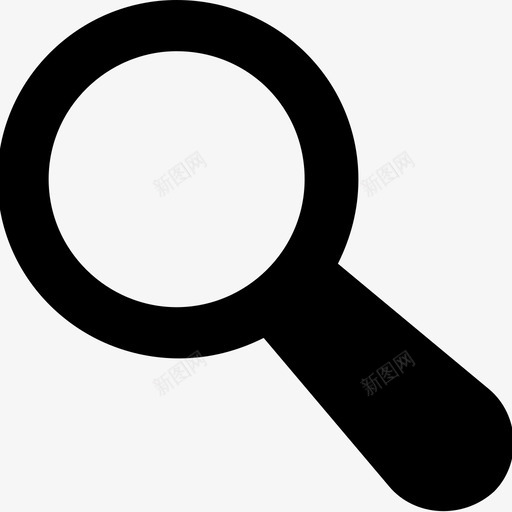 放大镜搜索搜索工具图标svg_新图网 https://ixintu.com 搜索 搜索工具 放大镜 网页和用户界面图标