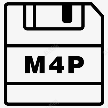 保存m4p文件保存图标图标