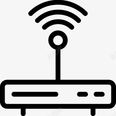 wifi调制解调器互联网wifi路由器图标图标