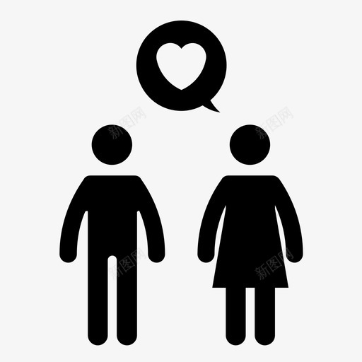 爱情宣言情侣求婚图标svg_新图网 https://ixintu.com 关系 情侣 求婚 浪漫 爱情宣言