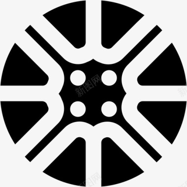 汽车轮辋零件车辆图标图标