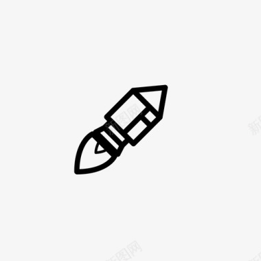 宇宙飞船飞行火箭图标图标