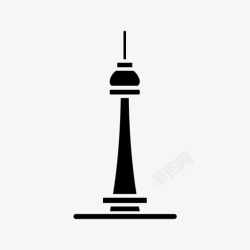 towers加拿大多伦多cntowercntowertowercanada图标高清图片