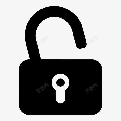 解锁访问密码图标svg_新图网 https://ixintu.com 密码 解锁 访问 锁定