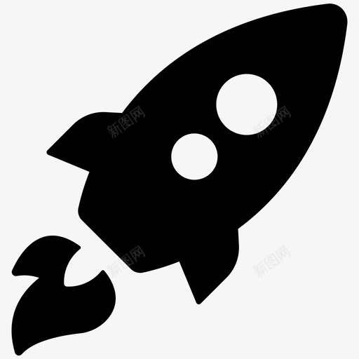 发射火箭火箭发射图标svg_新图网 https://ixintu.com 发射 启动 启动发射 商业固体卷5 火箭 火箭发射