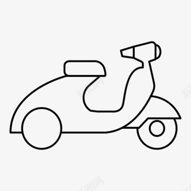 轻便摩托车摩托车车辆图标图标