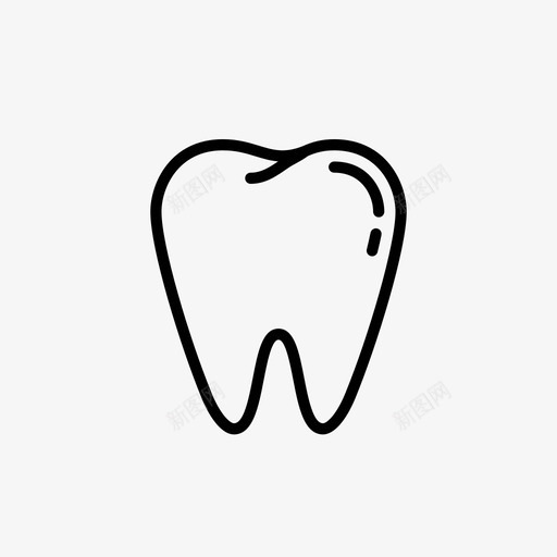 牙齿骨头牙医图标svg_新图网 https://ixintu.com 健康 医学概述 医院 牙医 牙齿 骨头