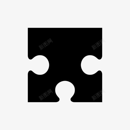 拼图块缺失边缘图标svg_新图网 https://ixintu.com 拼图块 拼图拼图块 模块 缺失 边缘 间断