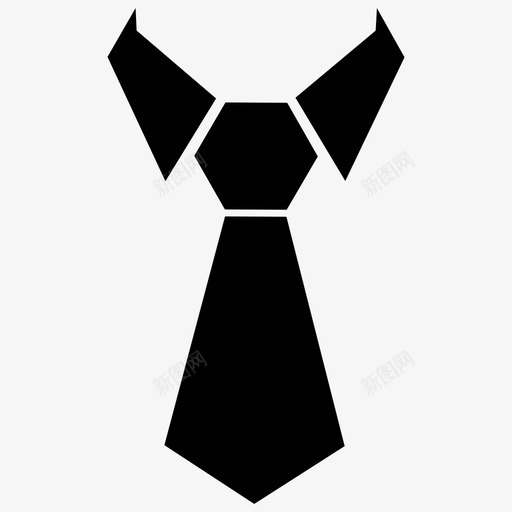 领带正式领带男士领带图标svg_新图网 https://ixintu.com 学校领带 正式领带 男士领带 领带