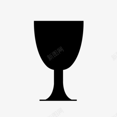 杯子饮料高脚杯图标图标