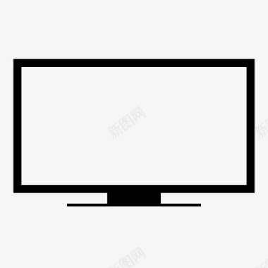 电视大屏幕显示器图标图标