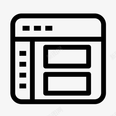 侧菜单界面界面侧菜单图标图标