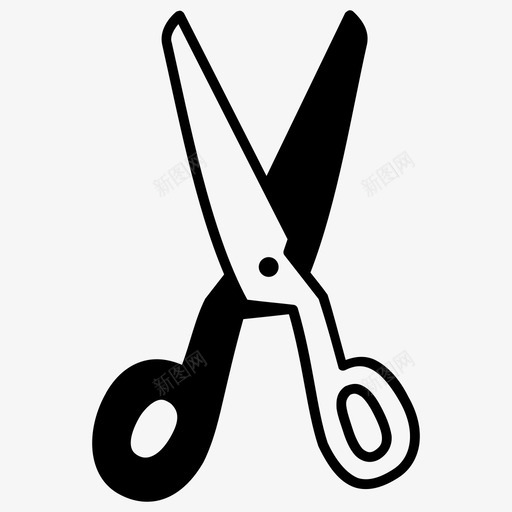 剪刀工具图标svg_新图网 https://ixintu.com 剪刀 工具
