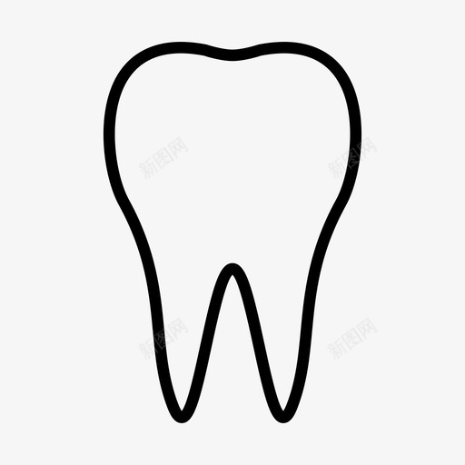 牙齿牙医磨牙图标svg_新图网 https://ixintu.com 嘴 微笑 牙医 牙齿 磨牙 符号