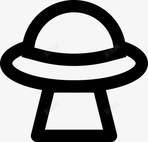 飞碟外星人天文学图标svg_新图网 https://ixintu.com 史密森太空2md大纲 外星人 天文学 太空 飞碟