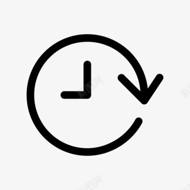 时钟刷新计数器重新加载图标图标